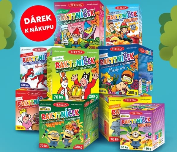 Rakytníček - 2 + 1 balení zdarma